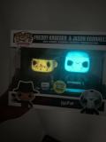 Funko Pop！Freddy Krueger & Jason Voorhees (Glow in the Dark) 2 Pack Nightmare On Elm Street Friday The 13th Vinyl Figure