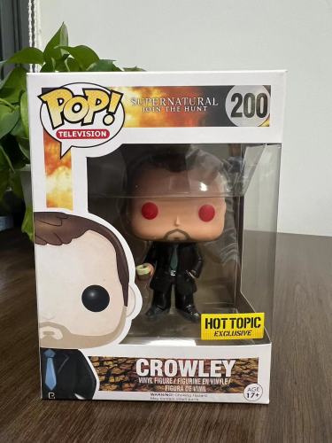 Funko Pop! Supernatural Hot Topic Exclusive Red Eye Crowley 200
