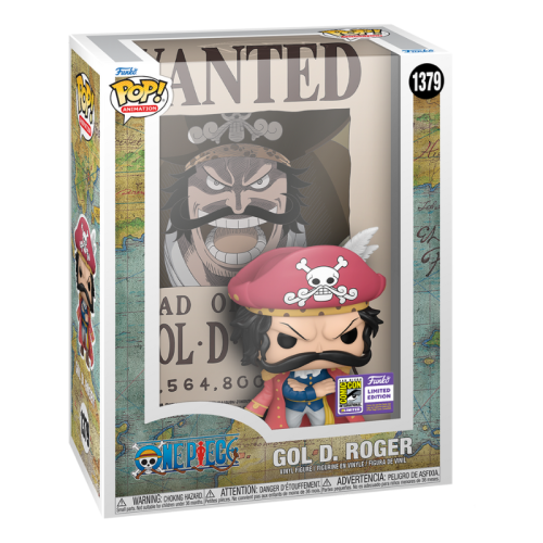 Funko SDCC 2023 (Shared): ONE Piece POP Poster GOL D. Roger