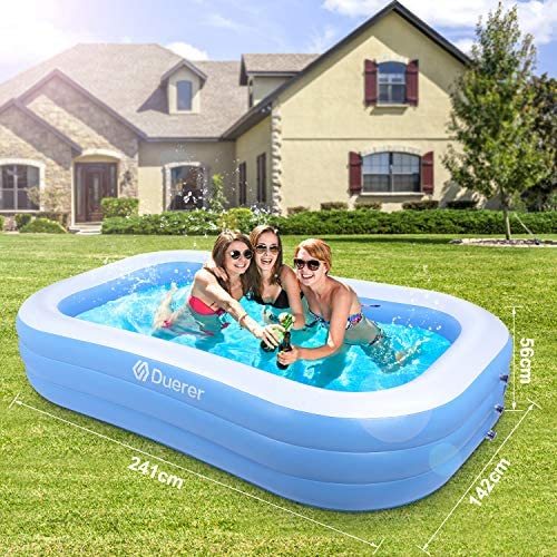US 61.99 Duerer Aufblasbare Pool, Pool rechteckig