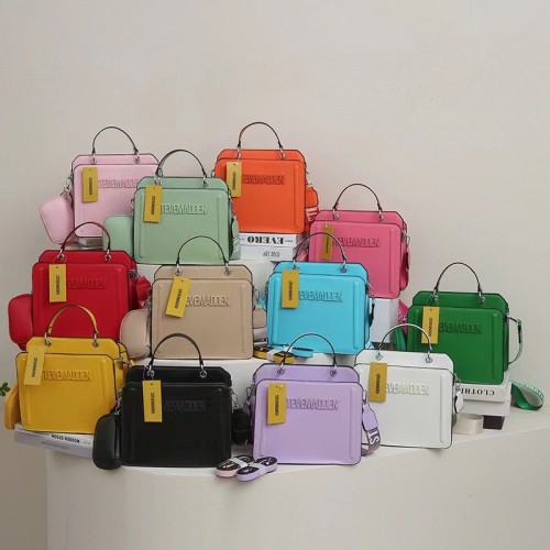 New Handbags Popular Letter Single Shoulder Bag Solid Crossbody Bag DW-007