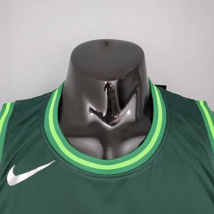 Jayson Tatum Boston Celtics Bonus Edition Swingman Jersey Dark Green