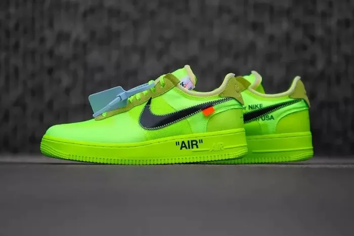 Off-White x Air Force 1 Low “Volt” 2.0 with Zip-Tie AO4606-700