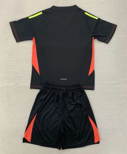 Aston Villa Goalkeeper Kids Suit 24/25 Black