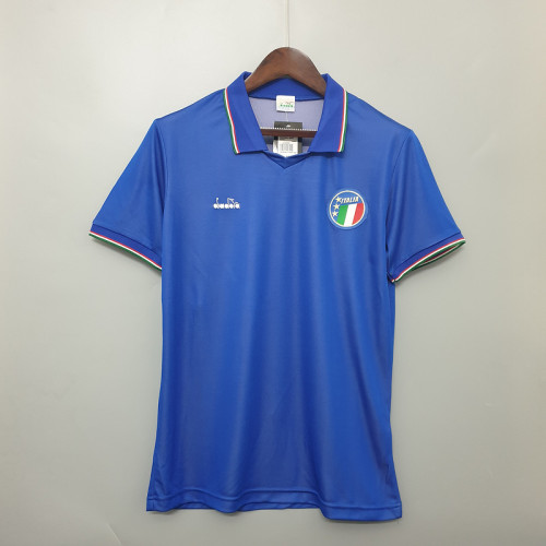Italy 1990 Retro home soccer jerseys