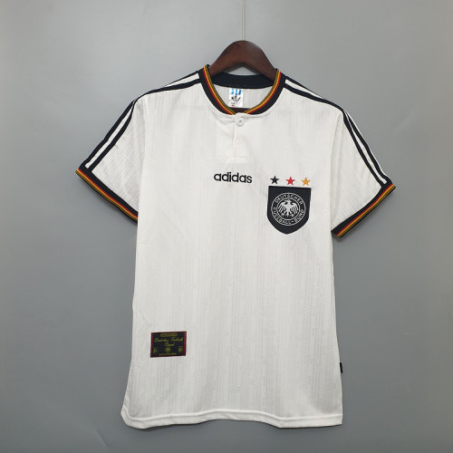 Germany 1996 Retro home soccer jerseys