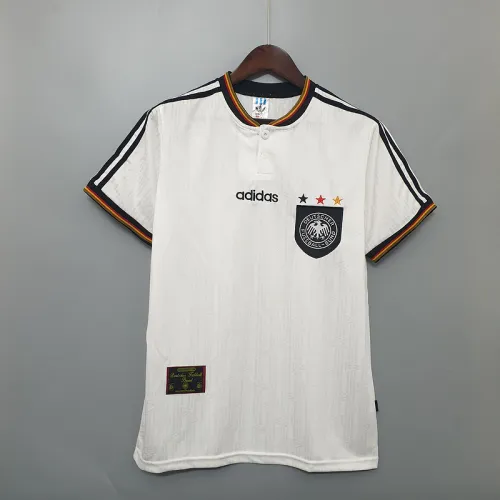 Germany 1996 Retro home soccer jerseys