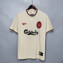 Liverpool Retro 1996-97 away soccer jerseys