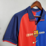 Barcelona 100th Anniversary version home Retro soccer jerseys