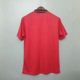 Spain 1994 Retro home soccer jerseys