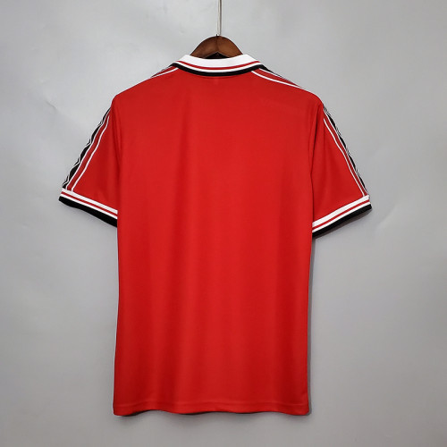 Manchester United 1998-99 home Retro soccer jerseys