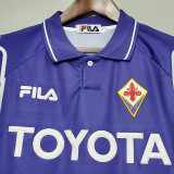 Florence 1999-00 home Retro soccer jerseys