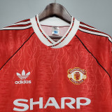 Manchester United 1990-92 home Retro soccer jerseys
