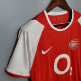 Arsenal 2002/04 home Retro soccer jerseys