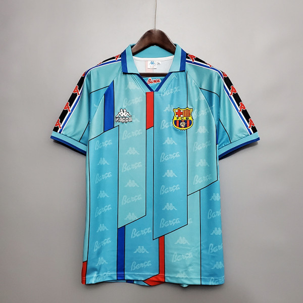 Barcelona 1996-97 home Retro soccer jerseys