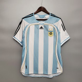 Argentina 2006 home Retro soccer jerseys