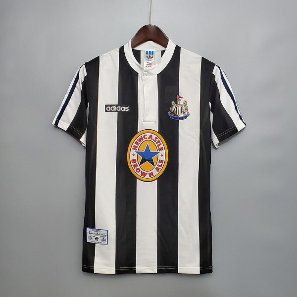 Newcastle 1995-97 home Retro soccer jerseys