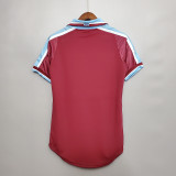 West Ham 1999-01 United home Retro soccer jerseys