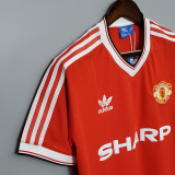 Manchester United 1983-94 home Retro soccer jerseys