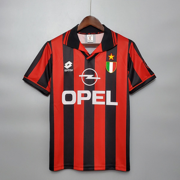 AC Milan 1996/97 home Retro size S-2XL