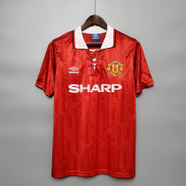 Manchester United 1992-94 home Retro soccer jerseys