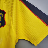 Scotland 1996-98 Yellow Retro soccer jersey