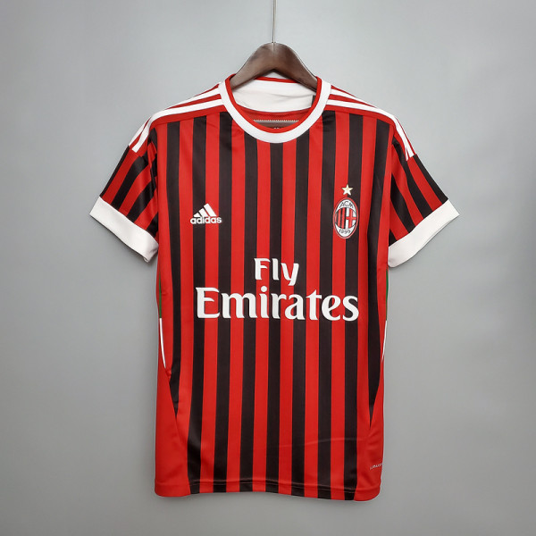 AC Milan 2011/12 home Retro size S-2XL