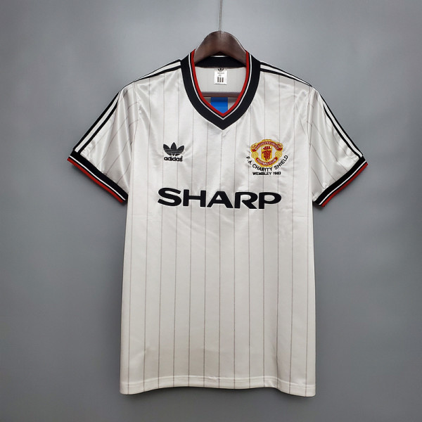 Manchester United 1983 away Retro soccer jerseys