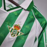 Real Betis 1995-97 home Retro soccer jersey