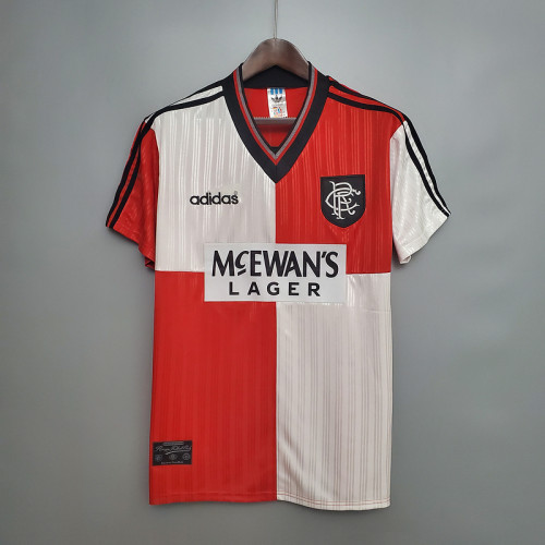 Wanderer 1995/96 Red and White Retro soccer jersey