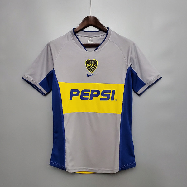 Boca Juniors 2002 away Retro soccer jerseys