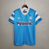Marseille 1990 away Retro soccer jerseys