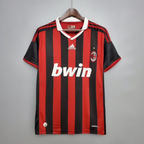 AC Milan 2009/10 home Retro size S-2XL