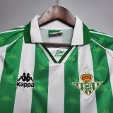 Real Betis 1995-97 home Retro soccer jersey