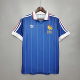 France 1982 home Retro soccer jerseys