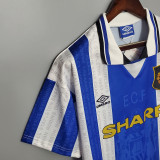 Manchester United 1994-96 away Retro soccer jerseys
