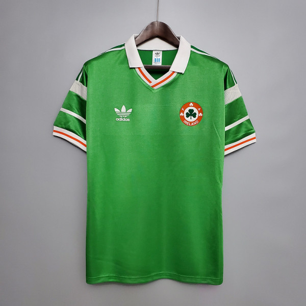 Ireland 1988 home Retro soccer jerseys