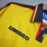 Scotland 1996-98 Yellow Retro soccer jersey