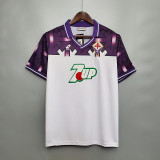 Florence 1992-93 away Retro soccer jerseys