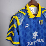 Parma 1995-97 Blue away Retro soccer jerseys