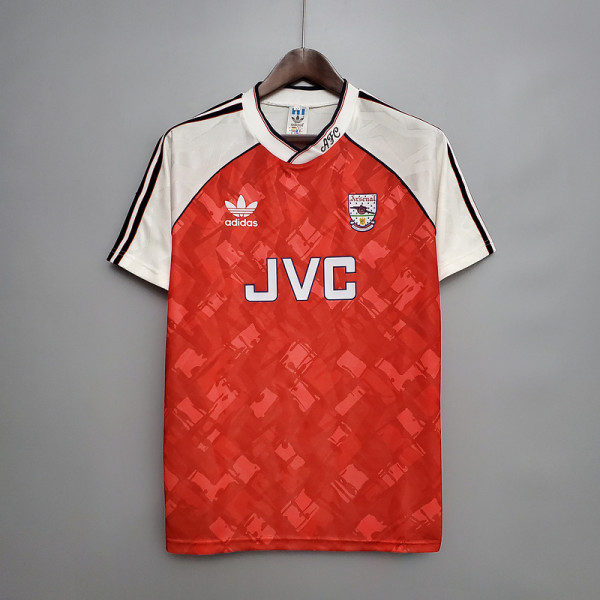 Arsenal 1992-90 home Retro soccer jerseys