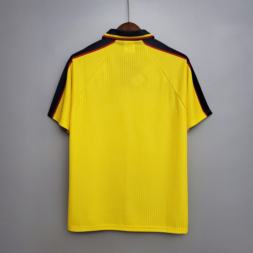 Scotland 1996-98 Yellow Retro soccer jersey