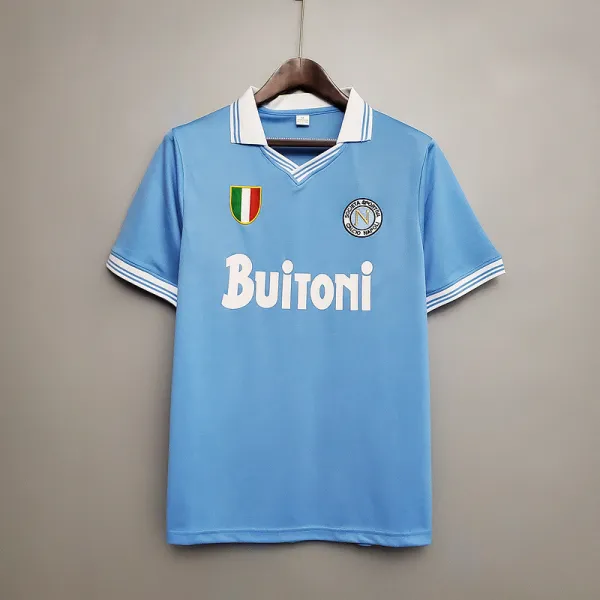 Naples 1986-97 home Retro soccer jersey