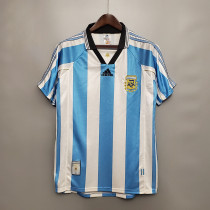 Argentina 1998 home Retro soccer jerseys