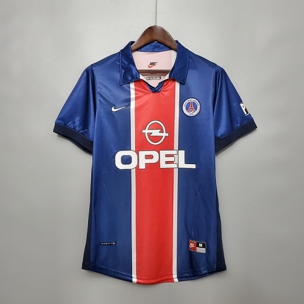 PSG 1998-99 home Retro soccer jerseys