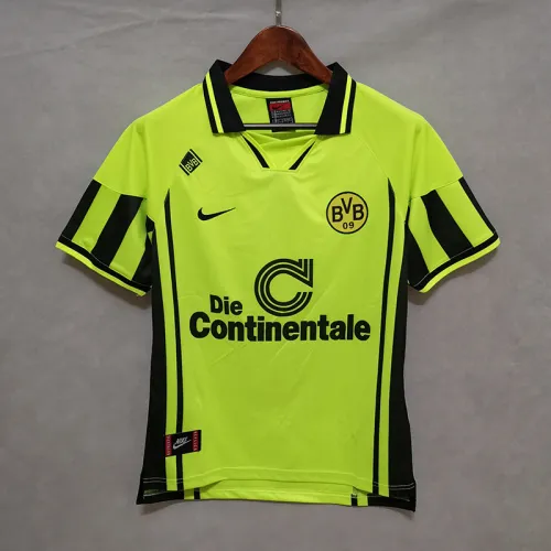 Dortmund 1996-97 home Retro soccer jerseys