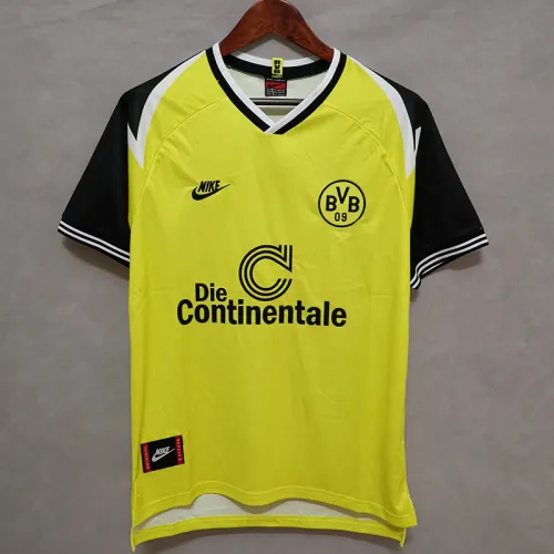 Dortmund 1995-96 home Retro soccer jerseys