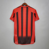 AC milan 2004-05 home Retro soccer jerseys