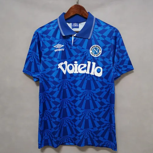 Napoli Naples 1991/93 home Retro size S-2XL