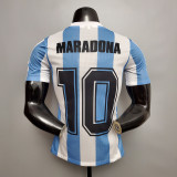 Maradona #10 Argentina 1986 home
